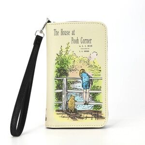 The House at Pooh Corner Book Wallet Wristlet NWT